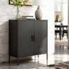Artiss Buffet Sideboard Metal Cabinet - Sweetheart Charcoal