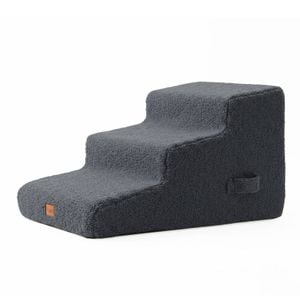 Tedi’s 3 Steps Dog Stairs Ramp High Density Foam with Larger foothold surface