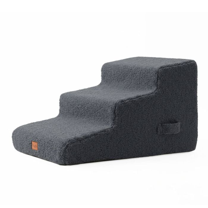 Tedi’s 3 Steps Dog Stairs Ramp High Density Foam with Larger foothold surface
