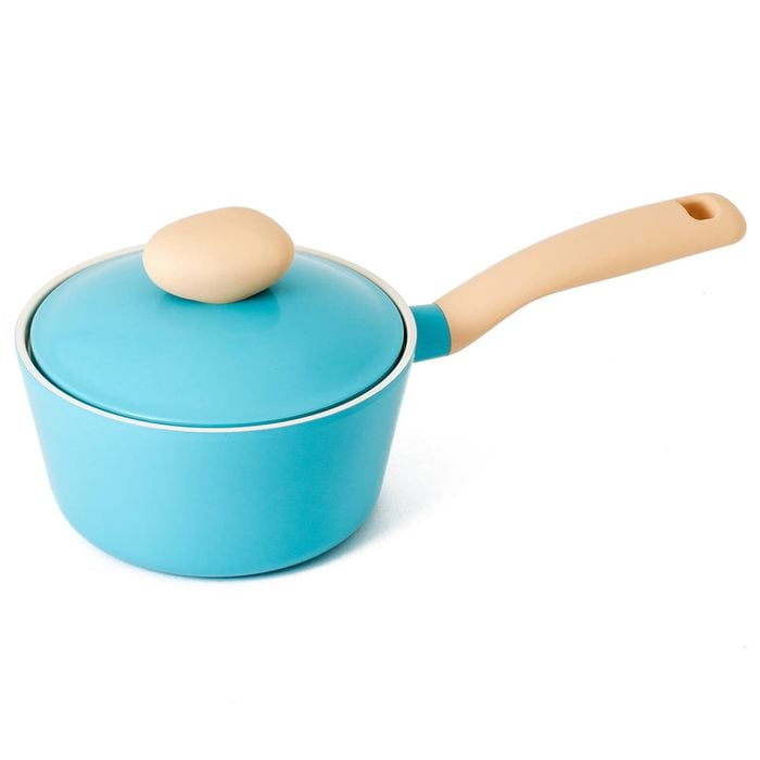 Neoflam Retro 18cm Sauce Pan Induction with Die-Cast Lid Mint
