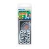 Zenith 6mm Zinc Plated Hex Half Nut - 20 Pack