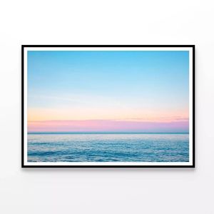 Calm Sea in Italy Europe  Print 100% Australian Made 120x90cm  (Poster)