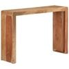 vidaXL Console Table Wooden Hallway Table Narrow Side Table