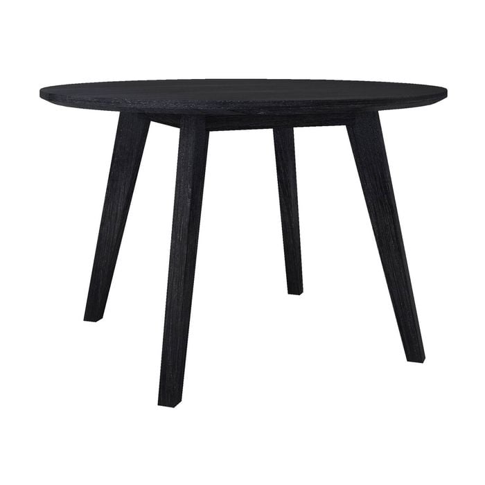 Ellen 100cm Round Dining Table Black