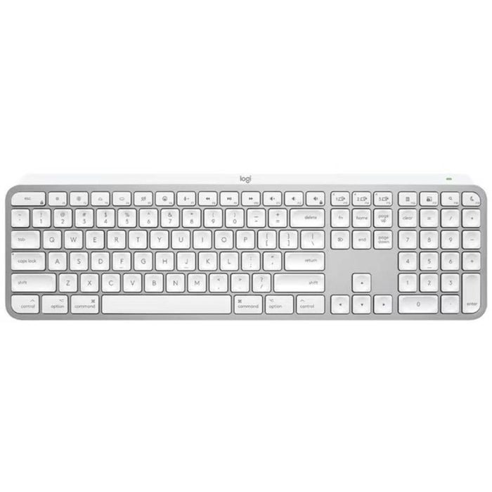Logitech Mx Keys S For Mac Wireless Keyboard (pale Grey)