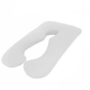 Provecta White U Shape Pregnancy Maternity Pillow 80 x 140cm