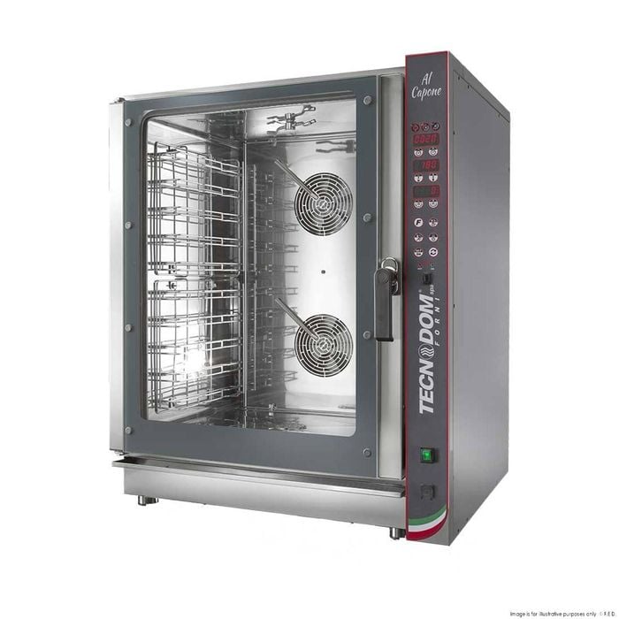 Tecnodom By Fhe 10 Tray Combi Oven  - Combi Steam Ovens (tdc-10vh)