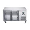 FED-X Undercount Double Door Bench Fridge XUB6C13G2V 170L
