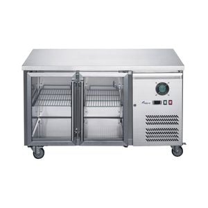 FED-X Undercount Double Door Bench Fridge XUB6C13G2V 170L