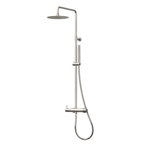Alfresco Water Stainless Outdoor/Indoor Rail Shower Set 316 Stainless Steel