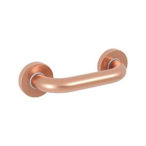 evekare 200mm Brushed Rose Gold Concealed Flange Grab Rail