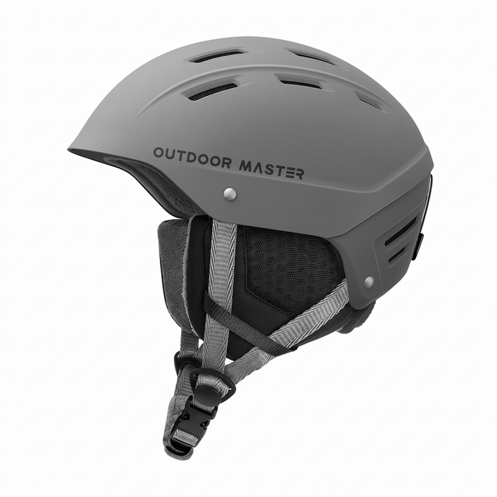 OutdoorMaster Kelvin II Ski Helmet Grey M