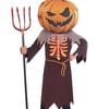 Big Pumpkin Head Boys Halloween Costume - 8-10