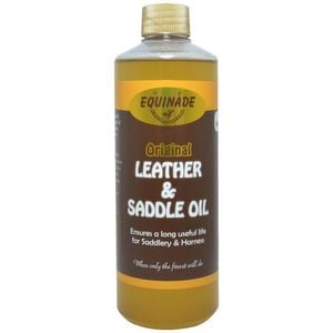 Equinade Leather & Saddle Oil Lanolin Blend Restores And Protects 500ml