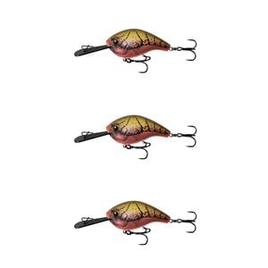 3x 13 Fishing 60mm Jabber Jaw Deep Crankbait Fishing Lures - Day Old Guac