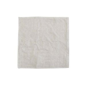 Matira Beige Flannel Textured Cushion Cover 43 x 43cm