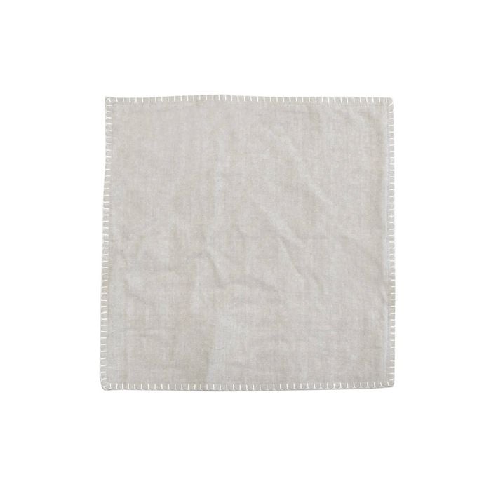 Matira Beige Flannel Textured Cushion Cover 43 x 43cm