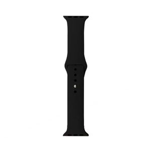 Silicone Sports Watch Band Strap - For Apple iWatch Ultra [42mm Series 3] 44mm 45mm 46mm 49mm (Black)
