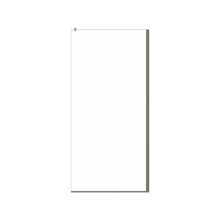 Stein 1000 x 2000mm Brushed Nickel Project Shower - Return Panel Only