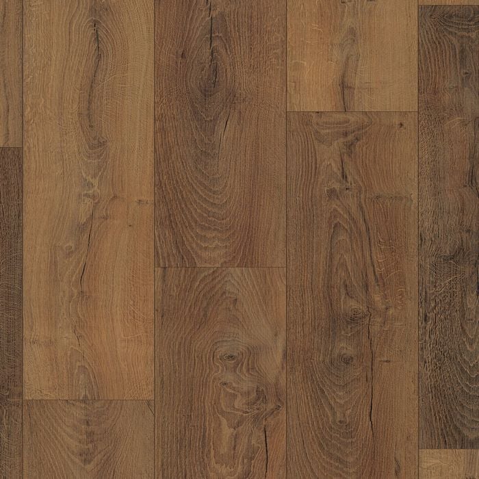 Tarkett 9mm 1.74sqm Soundlogic Laminate Flooring in HVictorian Oak Tabac