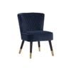 Modern Furniture NALANIE 68x80cm Lounge Chair - Navy