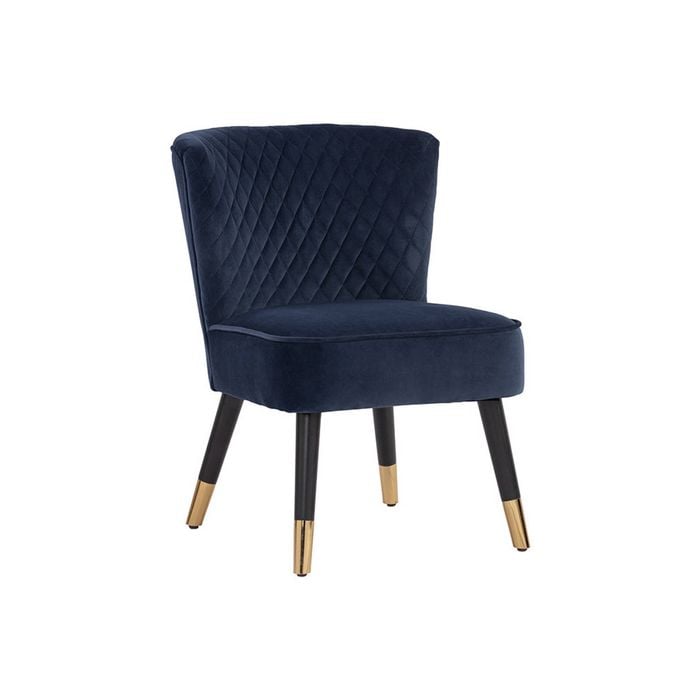 Modern Furniture NALANIE 68x80cm Lounge Chair - Navy