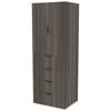 Lugna 2048 x 750 x 580mm Storm Hanging 4 Drawers Double Door Storage Cabinet
