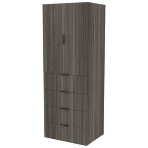 Lugna 2048 x 750 x 580mm Storm Hanging 4 Drawers Double Door Storage Cabinet
