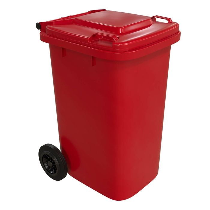 Handy 100L Red Wheelie Bin