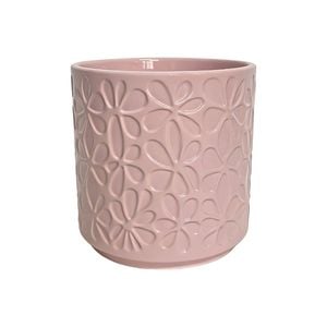 Astin Sinclair 155 x 165mm Peach Blush Flower Ceramic Pot