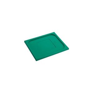 Inox Macel Gastronorm Lid Polypropylene 1/2 Size Green 325x265x20mm