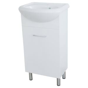 Estilo 450mm Vanity with Semi-Recessed Basin and 1 Tap Hole