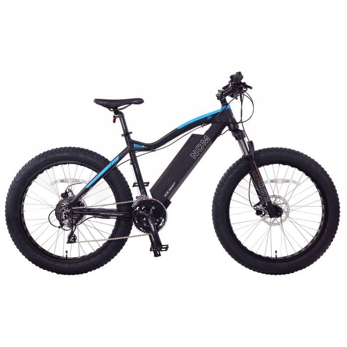 NCM Aspen Plus Fat Electric Bike, E-Bike, 48V 16Ah 250W, E-MTB 768Wh Battery [Black 26]