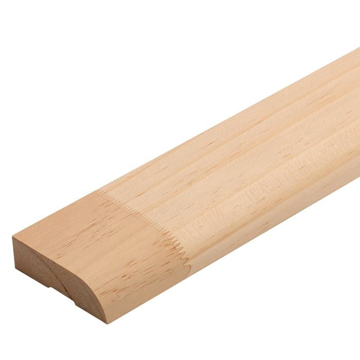 60 x 18mm 2.7m Untreated Finger Jointed Pine Bullnose