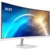 MSI PRO MP341CQW 34" 100Hz UWQHD VA Curved Business Monitor (White)