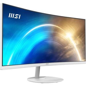 MSI PRO MP341CQW 34" 100Hz UWQHD VA Curved Business Monitor (White)