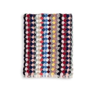 Miss April Pompom Multicoloured 80x55 Bath Mat