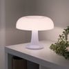 Astin Sinclair  Dimmable Mushroom Table Lamp White