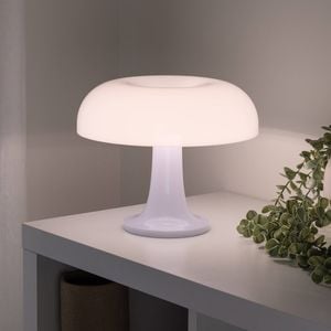 Astin Sinclair  Dimmable Mushroom Table Lamp White