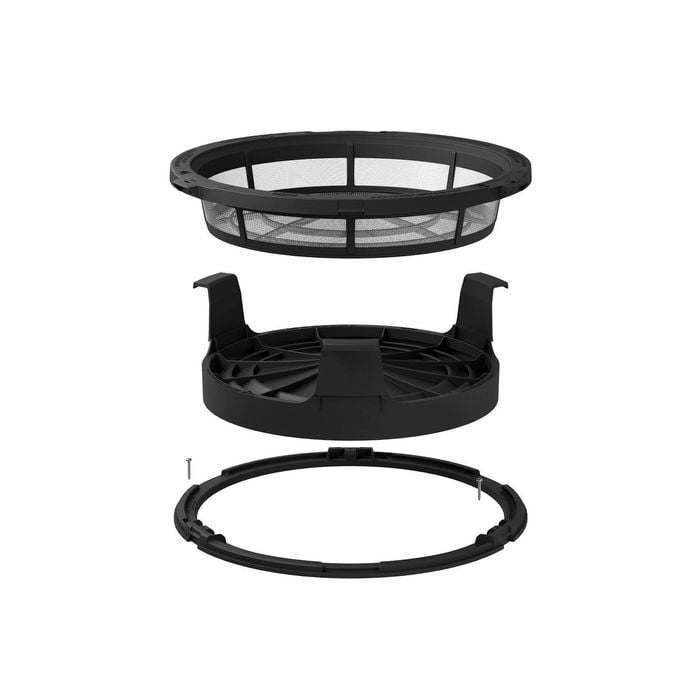 Rain Harvesting 400mm Easy Fit Side Mesh Tank Screen and Solar Shield Kit with Screw Down Ring