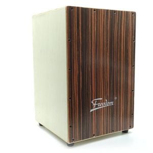 Freedom Cajon Box Drum With Padded Case Natural Finish