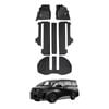 AUSGO Floor Mats & Boot Liner Set for Toyota Alphard AH30 2015-2023 Car Floor Liners Cargo Mat