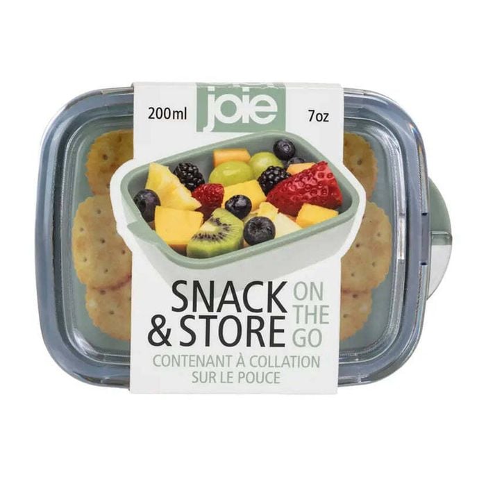 Joie Snack Container Spill Proof Silicone Seal 200ml On The Go