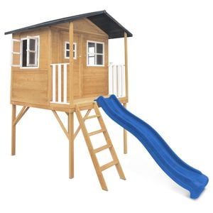 Lifespan Kids Burleigh Cubby House with 2.2m Blue Slide