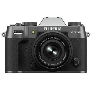 Fujifilm X-t50 Camera W/ Xc 15-45mm Lens (charcoal Silver)