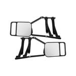 SAN HIMA 2x Towing Mirrors Heavy Duty Universal Fit Strap On