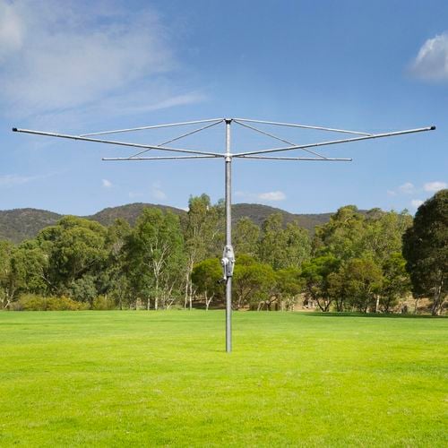 Austral Galvanised Rotary Super 5 Heavy Duty Clothesline Bunnings Australia