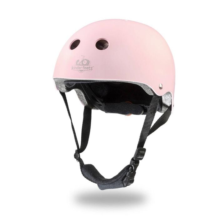 Kinderfeets Toddler Bike Helmet Fits Head 46-52cm Kids Safety Gear Matte Rose