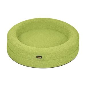 PaWz L Size Memory Foam Donut Dog Bed - Green
