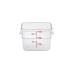 Cambro CamSquare Storage Container Polycarbonate Clear 256x310x210mm / 11.4Lt